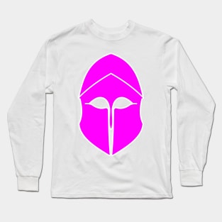 Corinthian helmet (pink) Long Sleeve T-Shirt